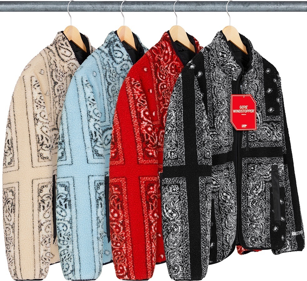 Reversible Bandana Fleece Jacket